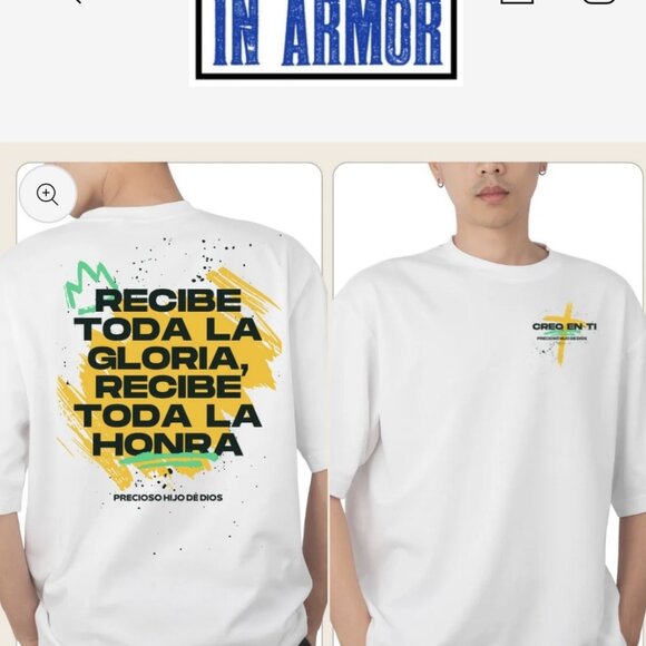 Clothed in armor Size All sizes Inspirational Christian T-Shirt 'You Get The Glo - Picture 2 of 2